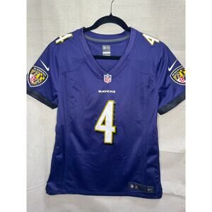 Baltimore Ravens Zay Flowers Jersey Women’ Large NWOT